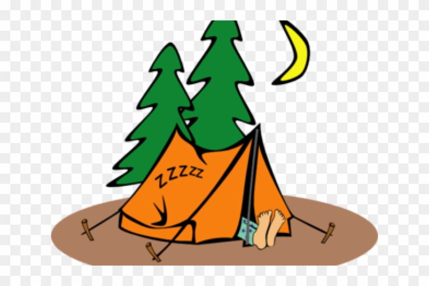 Campsite Cliparts - Camping Cartoon #449905