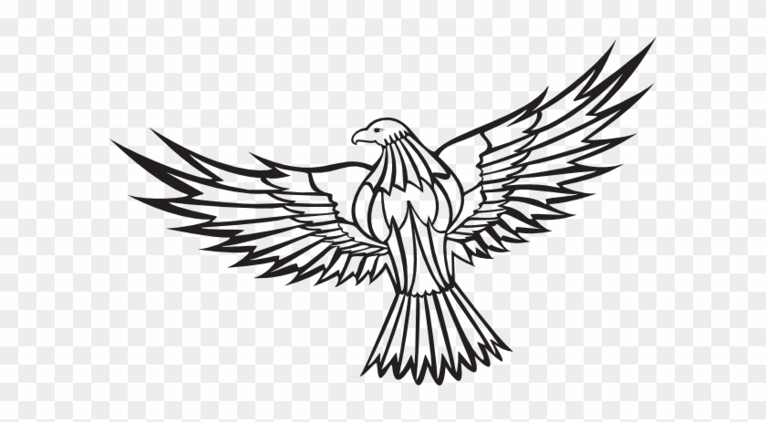 Eagle In The Sky - Clip Art #449930