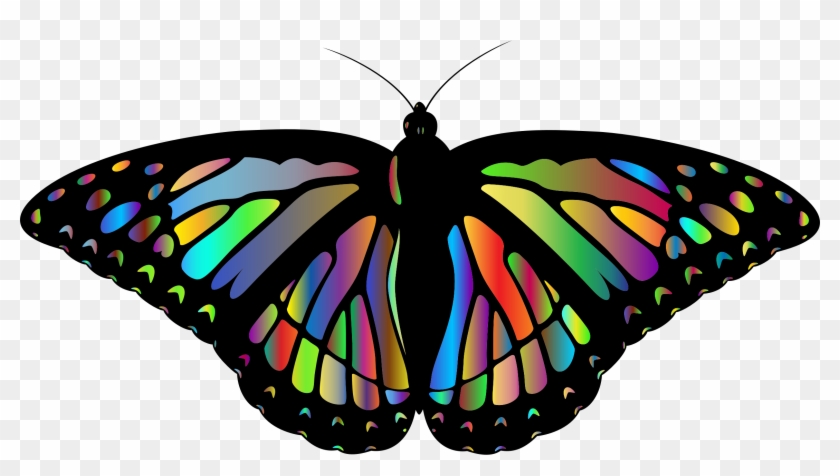 This Free Icons Png Design Of Prismatic Monarch Butterfly - Alas De Mariposa Monarca Png #449944