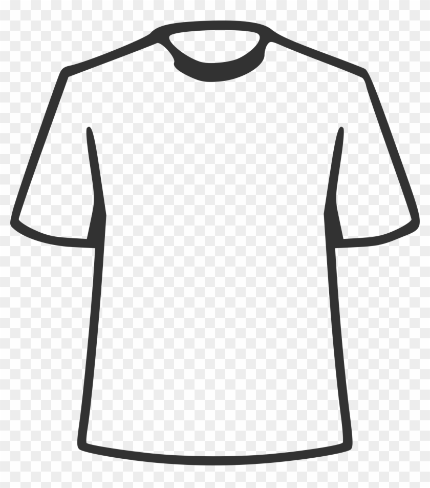 Shirt Contorno De Una Camiseta Free Transparent Png Clipart