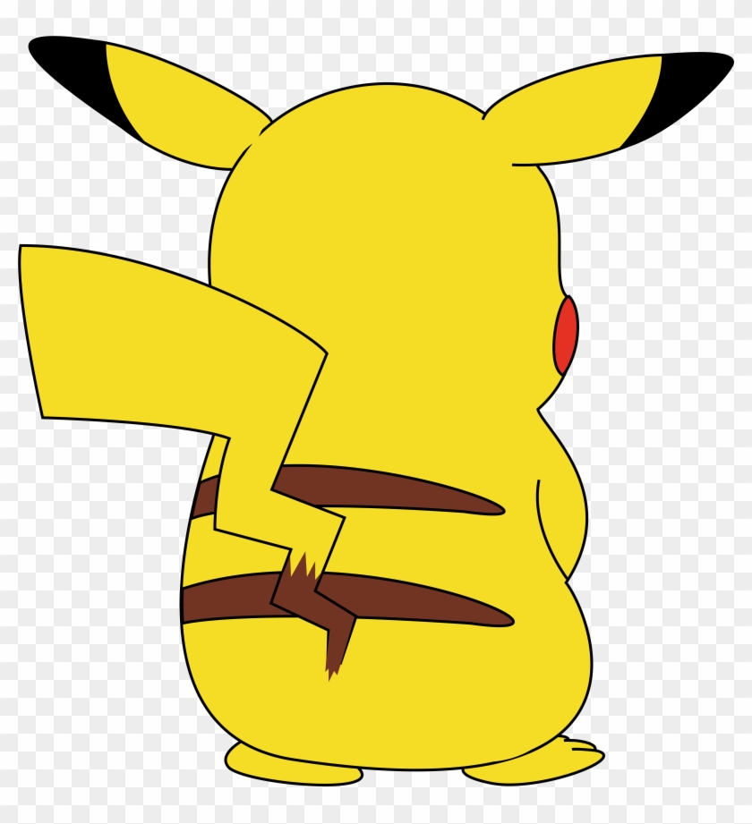 Pikachu's Back Shirt By Amayaxsin Pikachu's Back Shirt - Pikachu Back Sprite Gif #449977