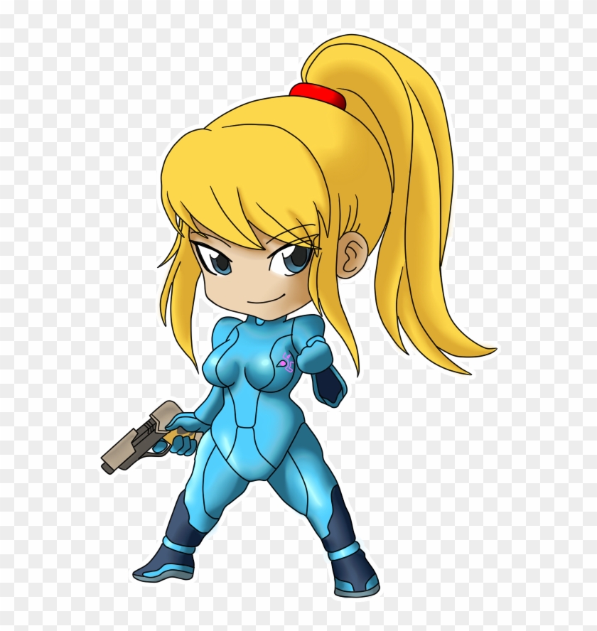 Chibi Zero Suit Samus By Vejit - Zero Suit Samus Chibi #450031