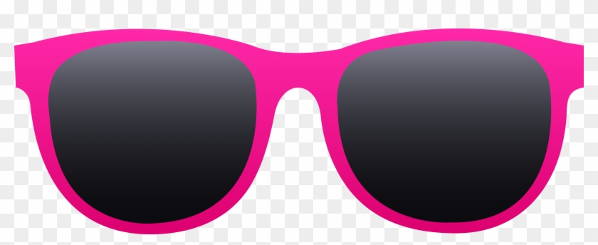 Free Clip Art Of A Pair Of Hot Pink Sunglassescan Use - Sunglasses Clipart #450044