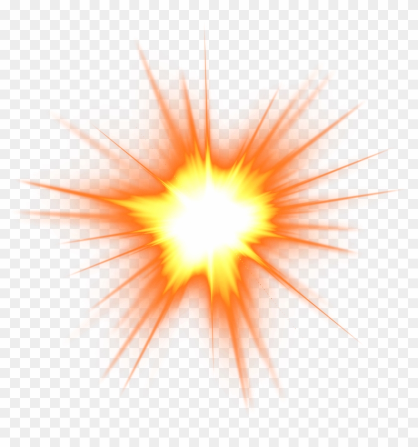Fire Clipart Fire Explosion - Shine Particle Png #450087