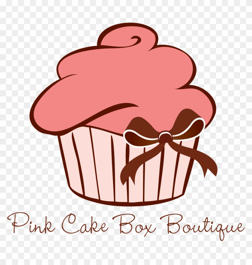 Pink Cake Box Boutique - Logo Cake & Cookies #450137