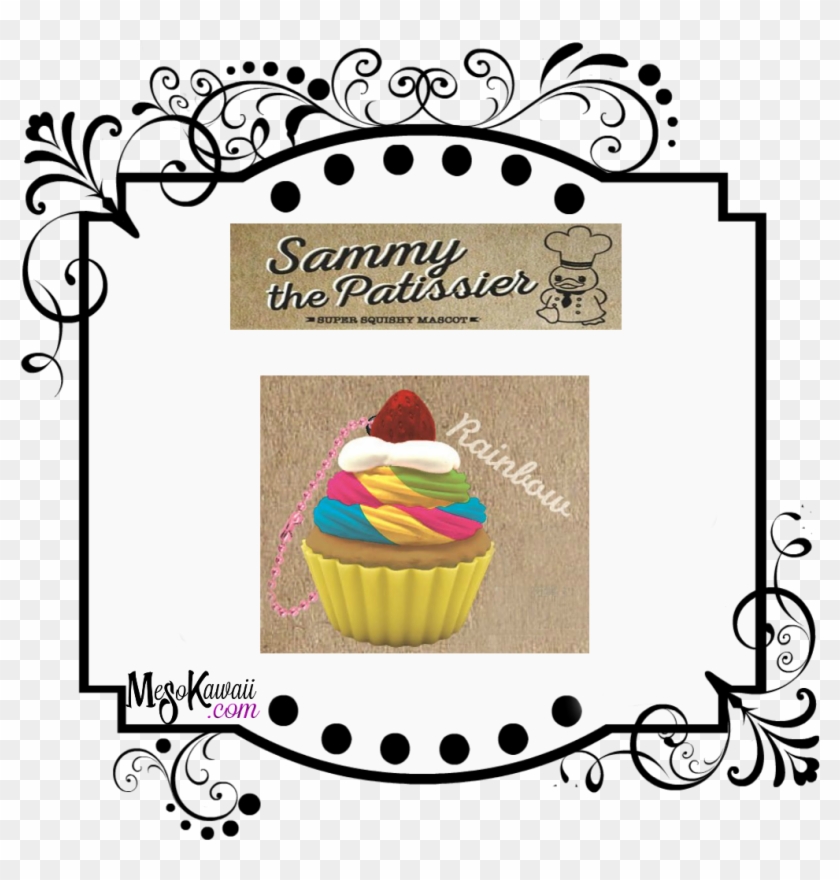 Sammy The Patissier Colorful Cupcake Squishy - Puni Animal Donut Squishy #450159
