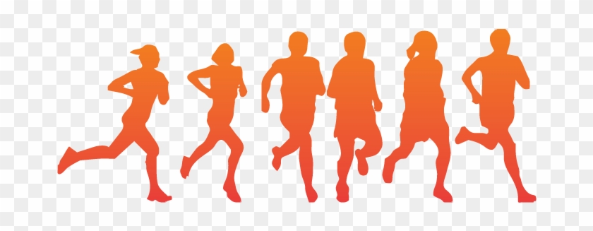 Are You Contemplating A Fun Run, A Walk A Thon, Triathlon, - Silhouette #450283