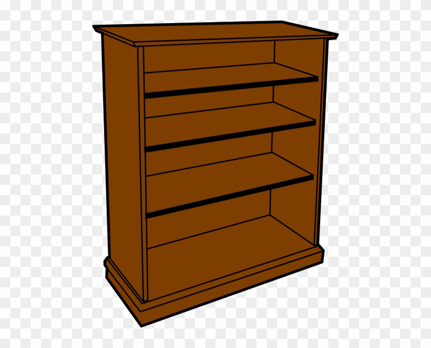Bookcase Clipart Free Download Clip Art Free Clip Art - Wooden Shelves Clipart #450294