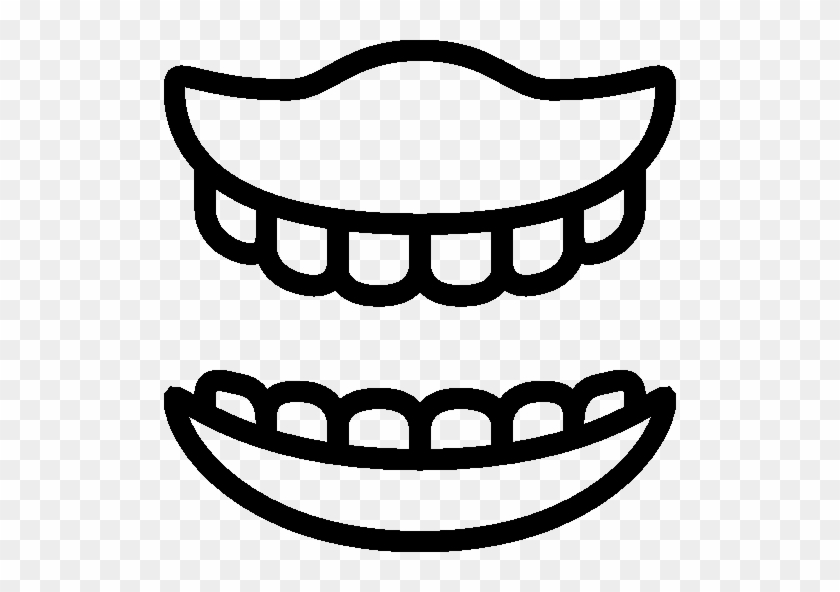 Healthcare False Teeth Icon - Mouth Tooth Icon Png #450404