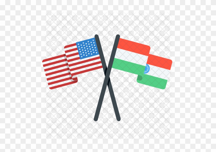 Flag, Contry, Proud, India, Usa, Unites, States, Region - Icon #450428