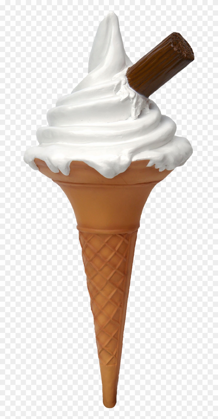 Ice Cream Sign - Ice Cream Cone With Flake #450549
