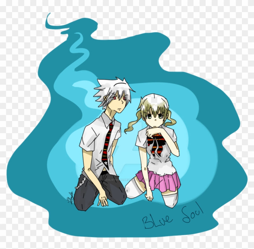 Blue - Soul Eater And Blue Exorcist Crossover #450583