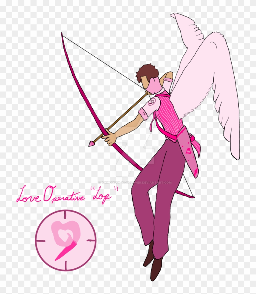 Cupid Sniper And Spy Fusion - Illustration #450642