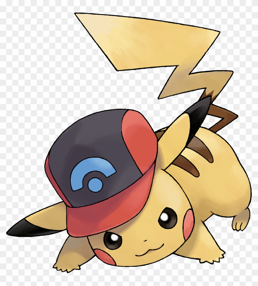 Hat Pikachu - Ash Hat Pikachu Sinnoh #450658