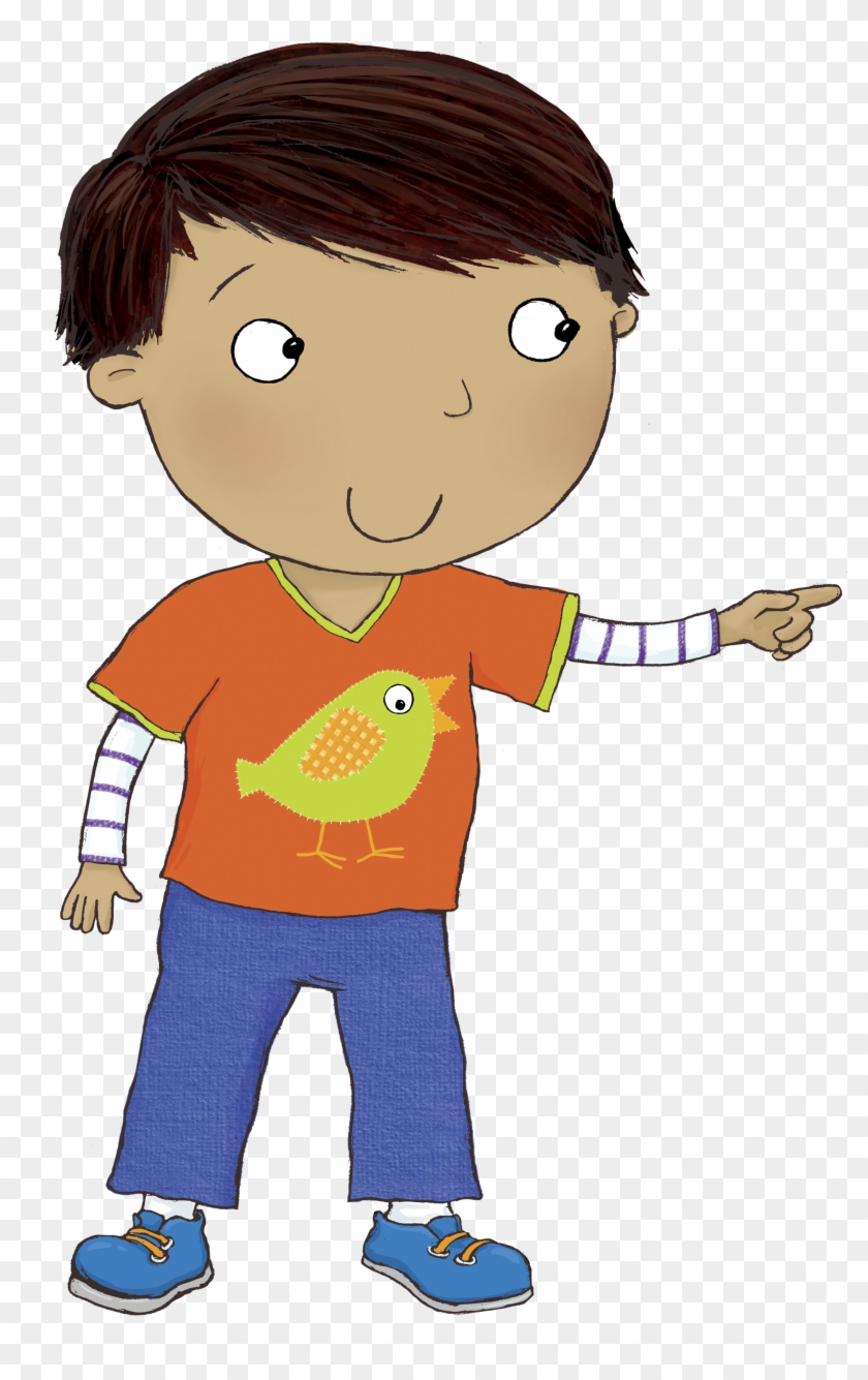 Dlm Boy Pointing Left A4 Aw Amend - Dlm Boy Pointing Left A4 Aw Amend #450674