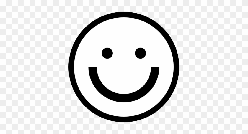 Neon Clipart Smiley Face - Smiley Emoticon Black And White #450720