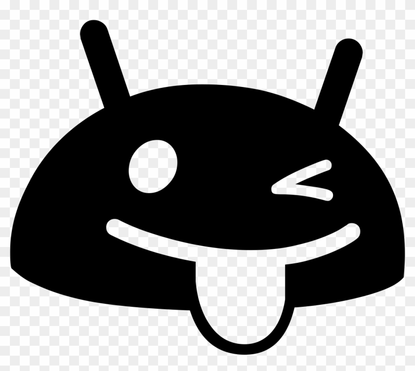 Open - Android Head Icon Png #450754