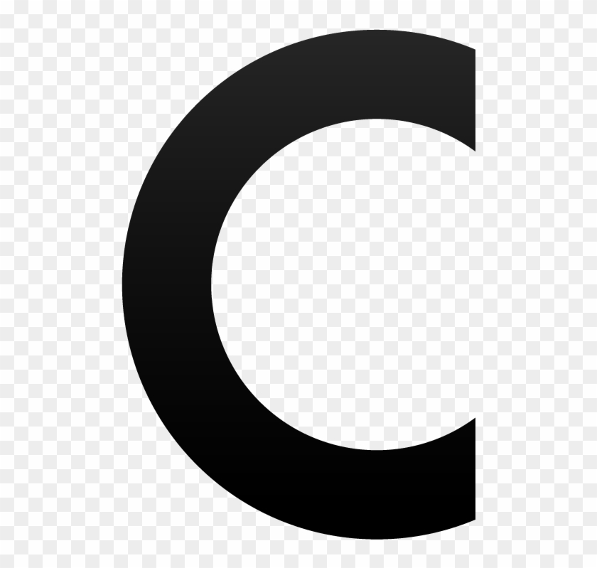 Background Half Circle - Letter C #450777