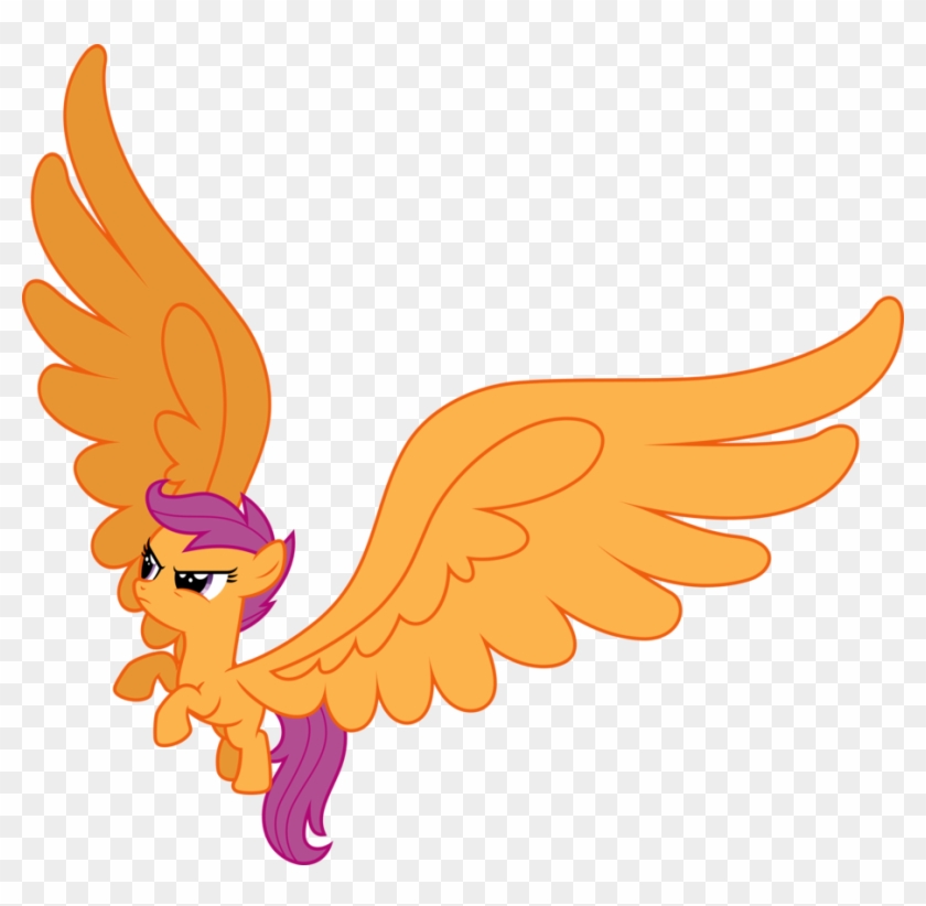 Scootaloo Big Wings By Jeatz-axl - Mlp Scootaloo Big Wings #450848