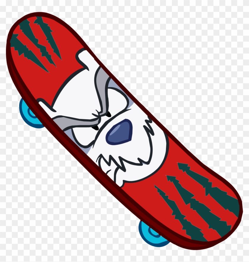 Bad Bear Skateboard - Skate Club Penguin #451031