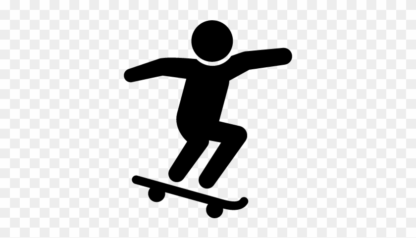 Skateboarder Â‹† Free Vectors, Logos, Icons And Photos - Skating Icon #451046