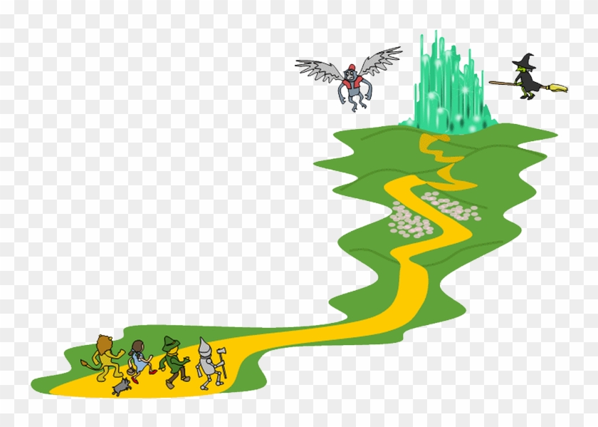 Pin Brick Road Clipart - Yellow Brick Road #451064