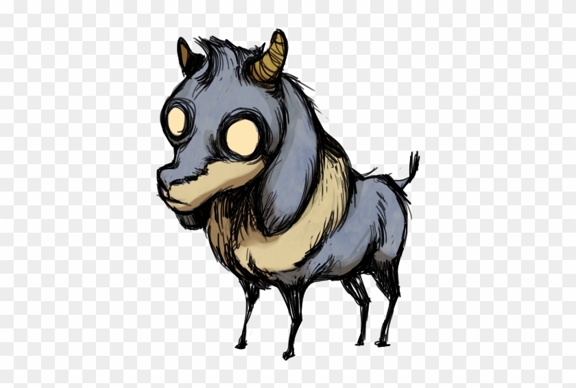 Babies Have Incredibly Big Eyes And Also Are Extremely - Don T Starve Volt Goat #451066