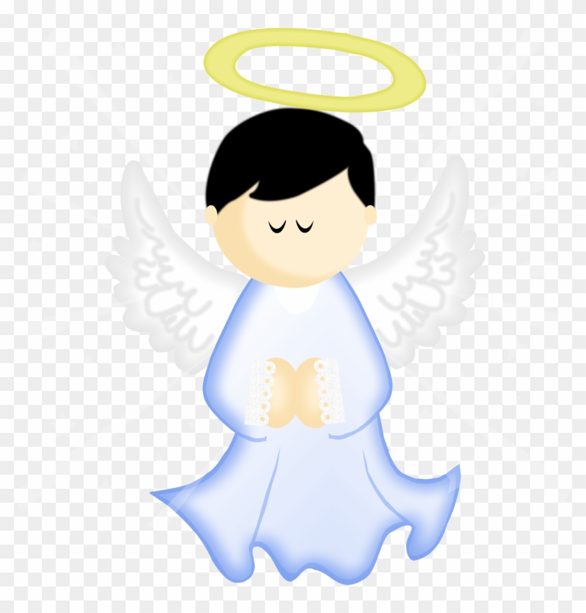 Resultado De Imagen Para Angelitos Caricatura - Angelitos De Bautizo Para  Niña - Free Transparent PNG Clipart Images Download