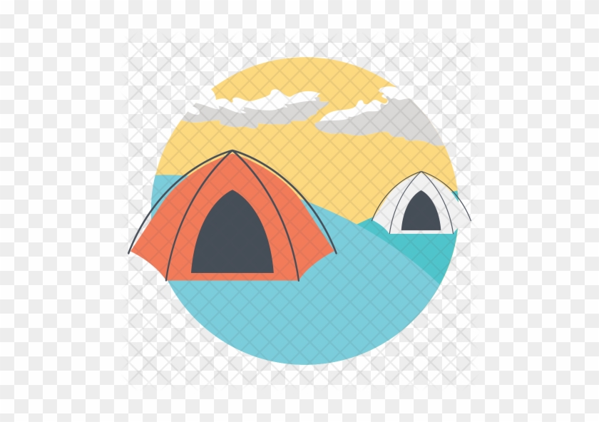 Camp Area Icon - Illustration #451111