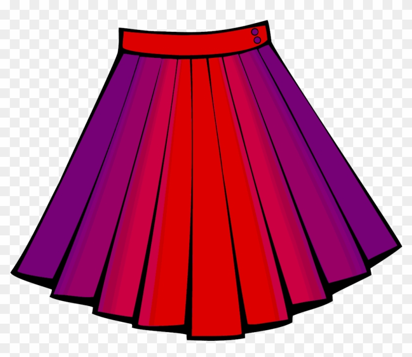 Poodle Skirt Clothing Clip Art - Cartoon Picture Of Skirt #451203