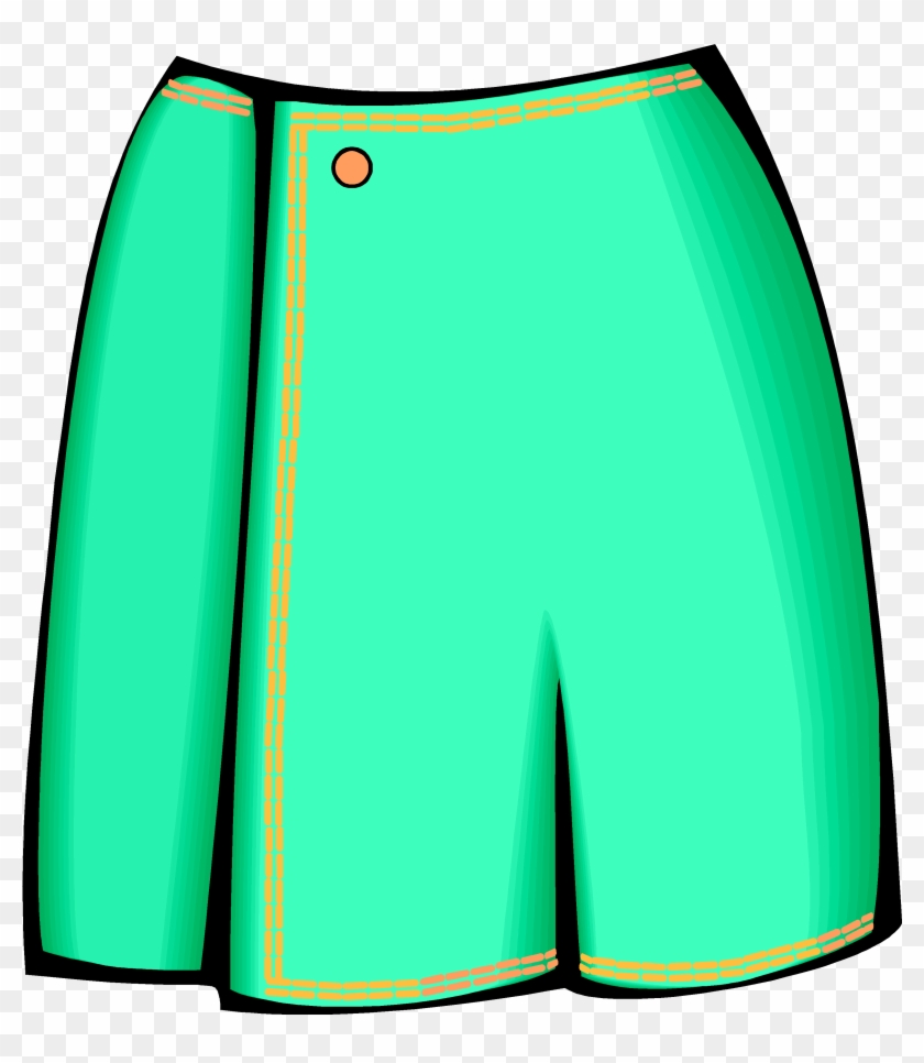 Green Skirt Clipart #451215