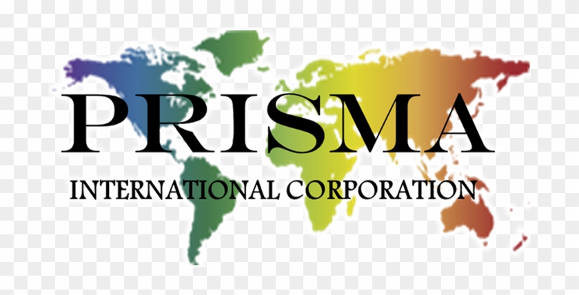 Prisma International Corporation Logo - Map Of The World Stencil #451292