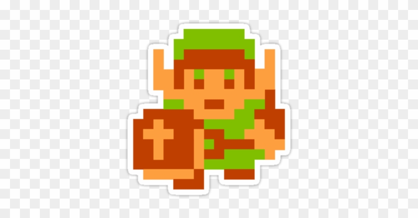 Minecraft Clipart 8 Bit - Legend Of Zelda 8 Bit Link #451319