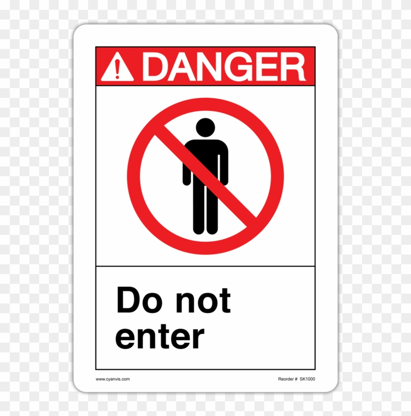 Cyanvis Safety Sign Legend, Ansi - Construction Site Hazard Signage #451331