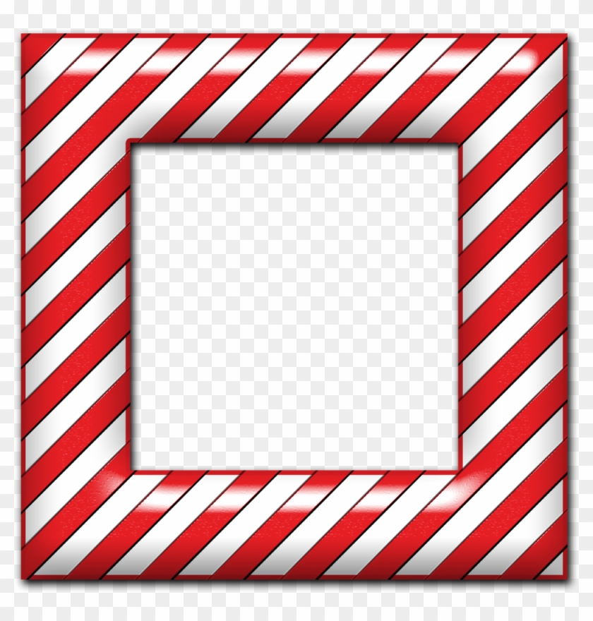 Candy Cane Frame 02 By Clipartcotttage Candy Cane Frame - Candy Cane Frame Clip Art #451545