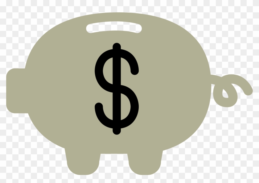 Piggy Bank Finance Icon - Bank #451568