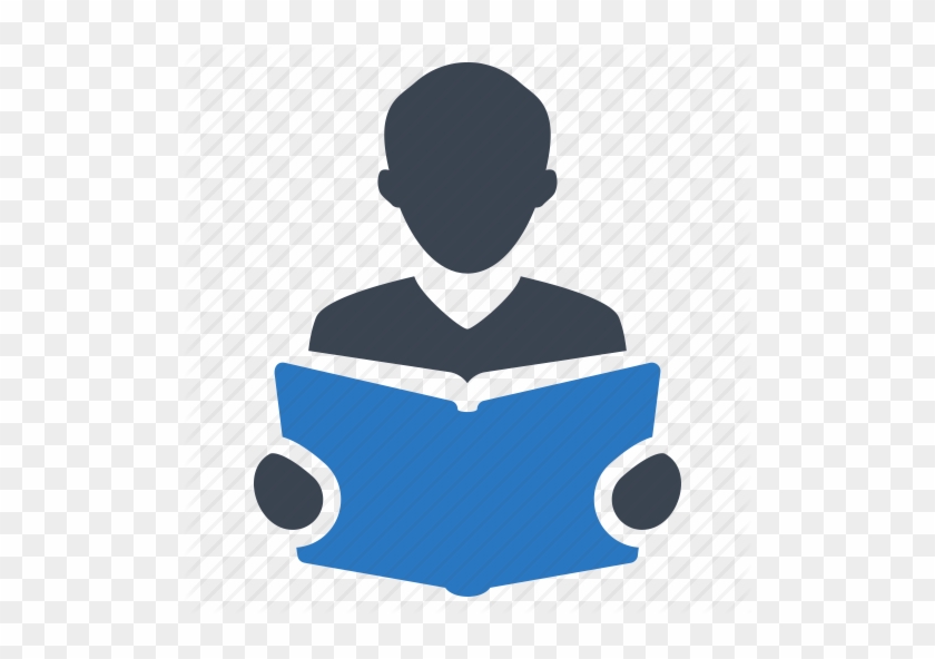 Library Clipart Student Learning - Reading Book Logo Png #451634