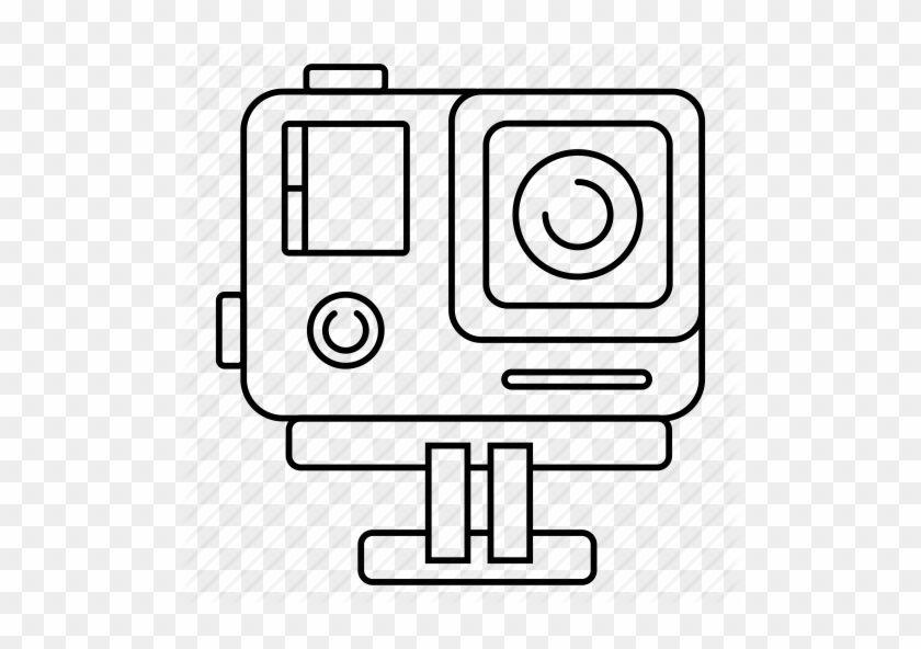 Camera Outline Drawing - Camera Outline Drawing #451705