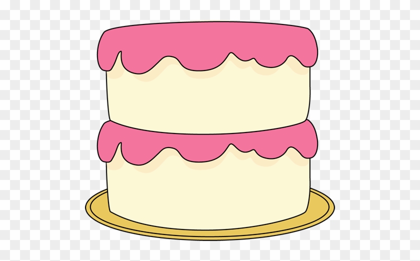 White Cake With Pink Frosting - Icing On The Cake Clip Art #451721