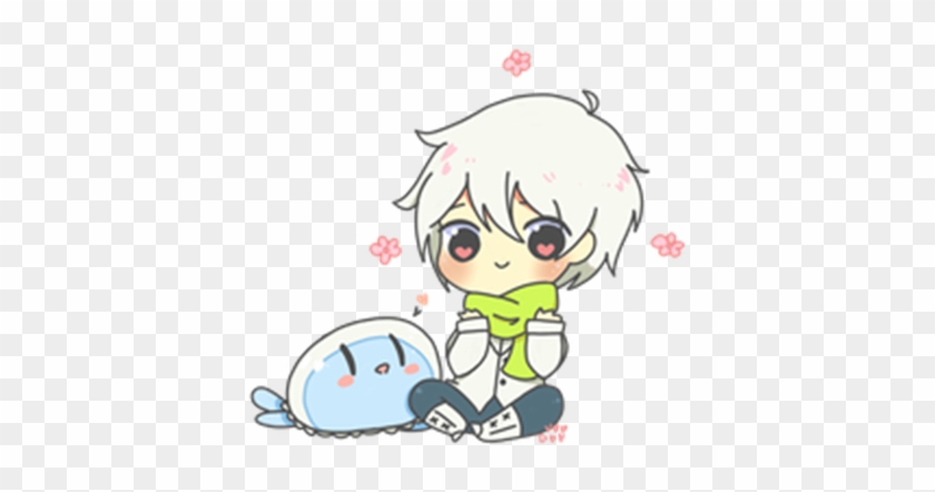 Drawn Jellyfish Chibi - Clear Dramatical Murders Chibi #451790