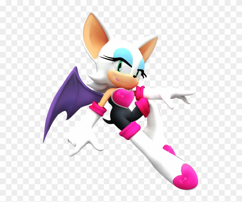 Rouge The Bat New Render By Nibroc-rock - Rouge The Bat Deviantart #451827