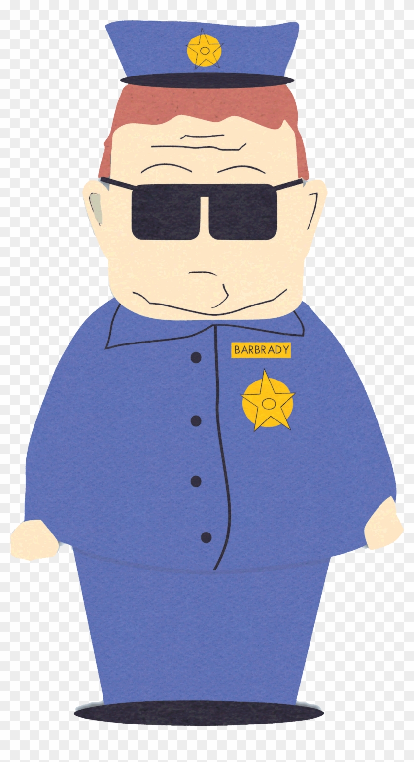 Police Clipart Officier - South Park Officer Barbrady #451897
