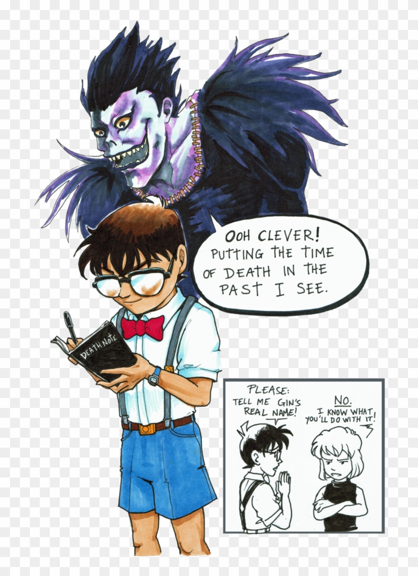 Deathnote Conan By Dagronrat - Detective Conan Death Note #451986
