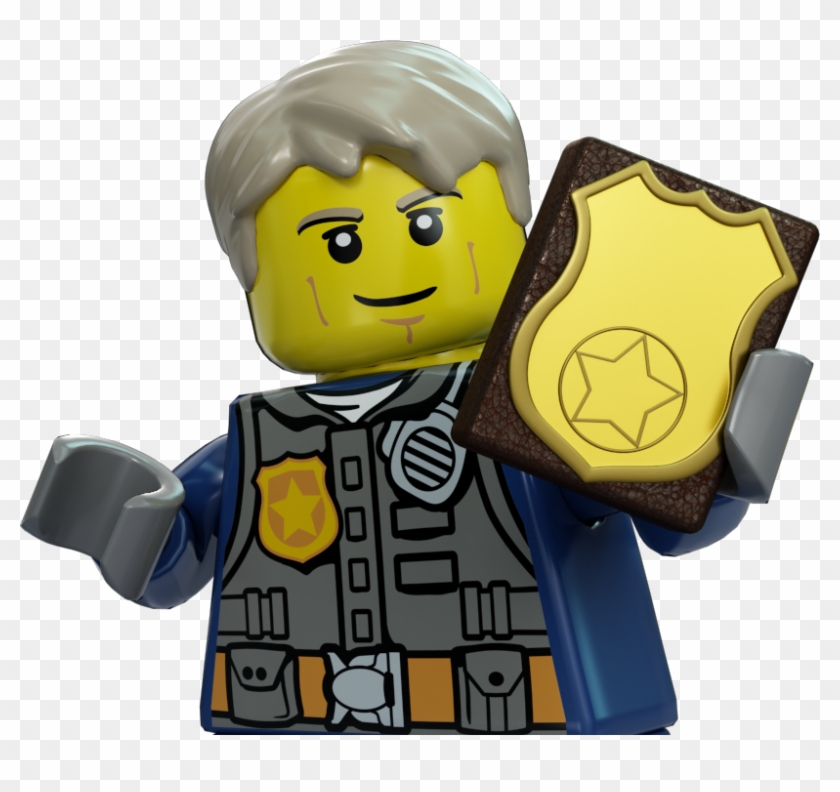 Get Your Detective Badge Lego City Police Bulldozer Break In