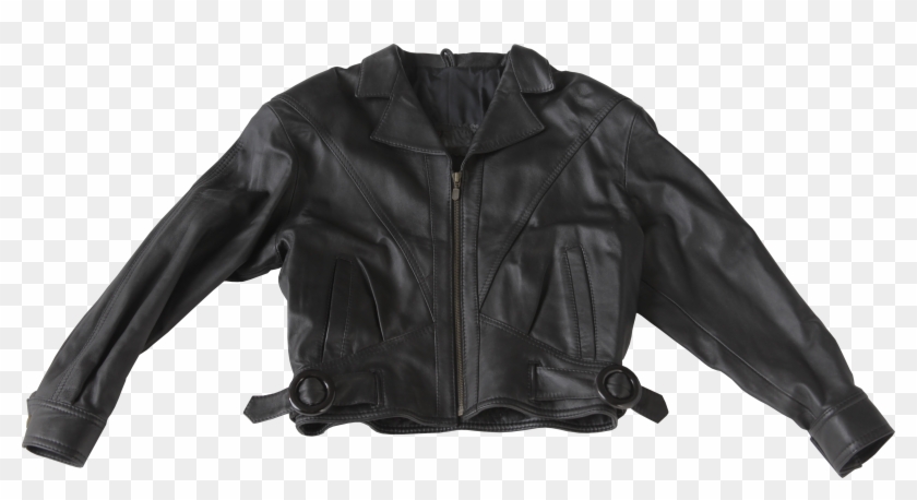 Black Leather Jacket Transparent Png - Black Jacket Png #452037