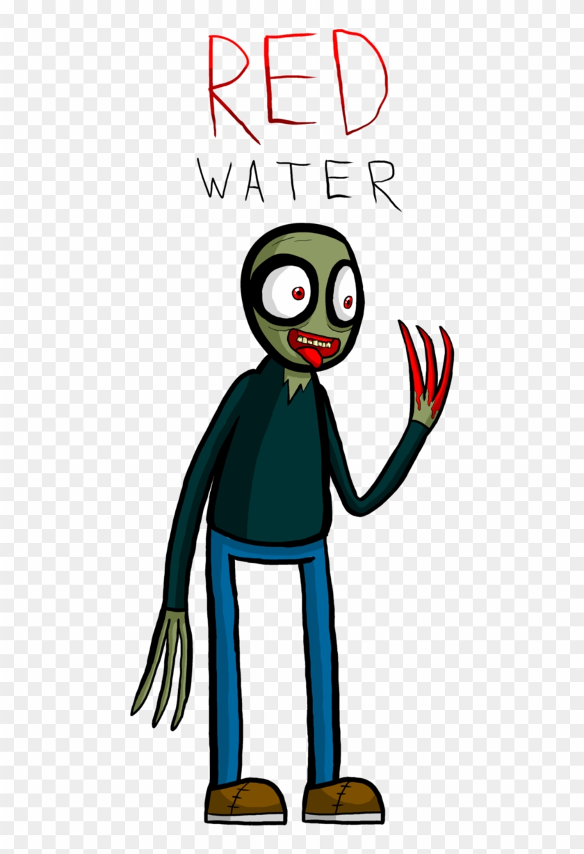 Salad Fingers- Red Water By Nickjellyninja - Salad Fingers #452252