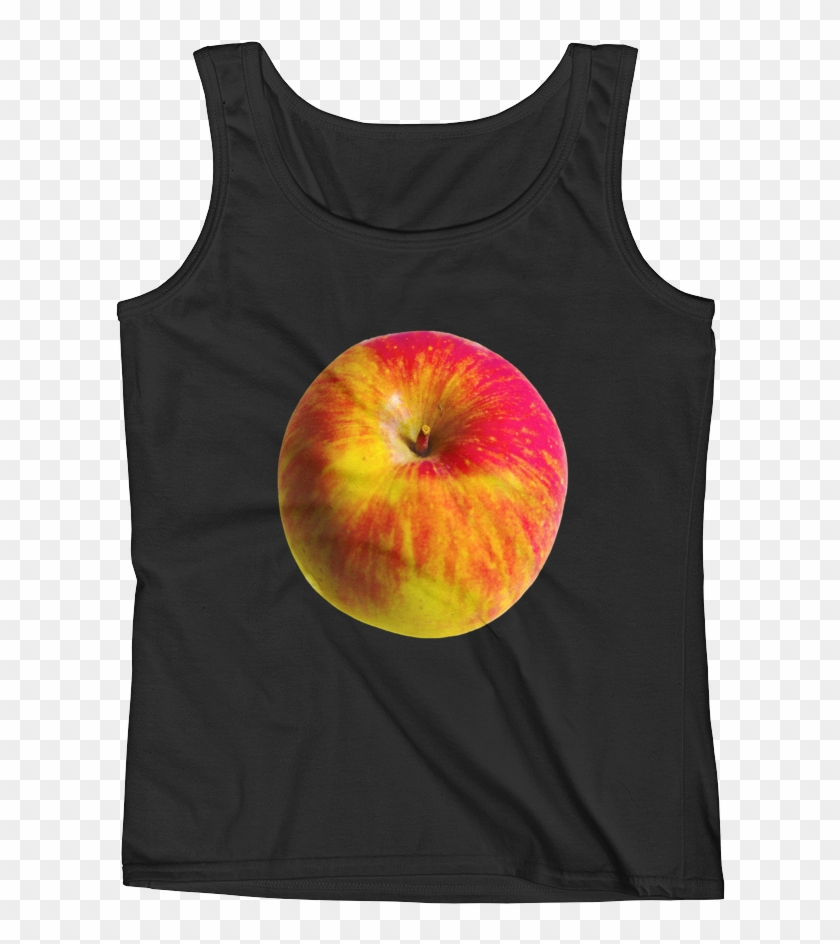 Fuji Apple Women\'s Missy Fit Tank Top Make Love With - Nectarine #452298