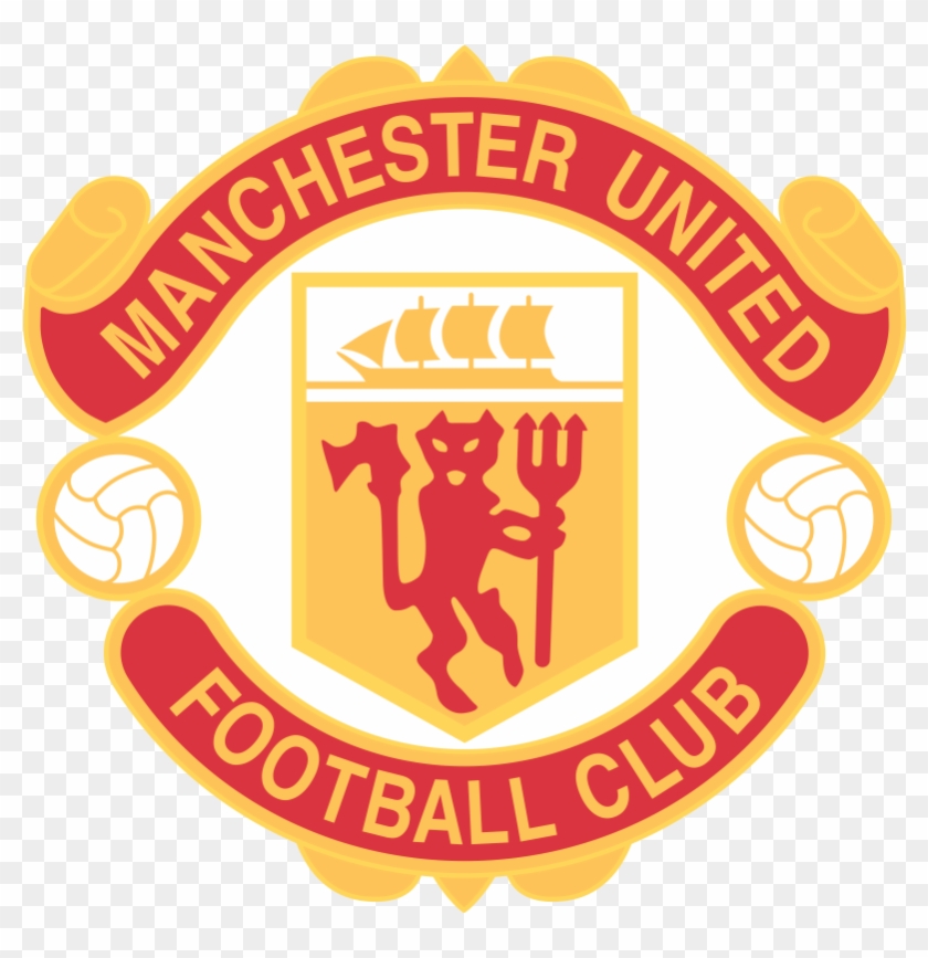 1968 - Manchester United Logo 1980 - Free Transparent PNG Clipart Images  Download
