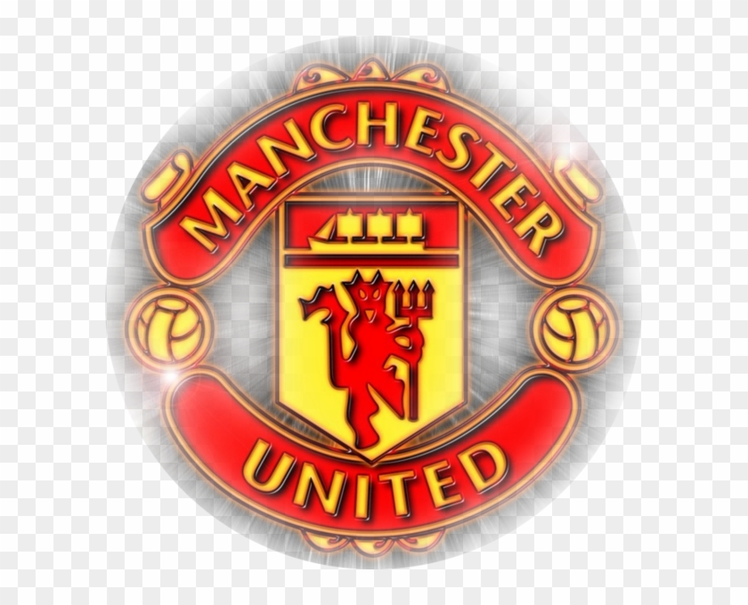 Manchester United Icon - Escudo Manchester United Flat Hd #452431