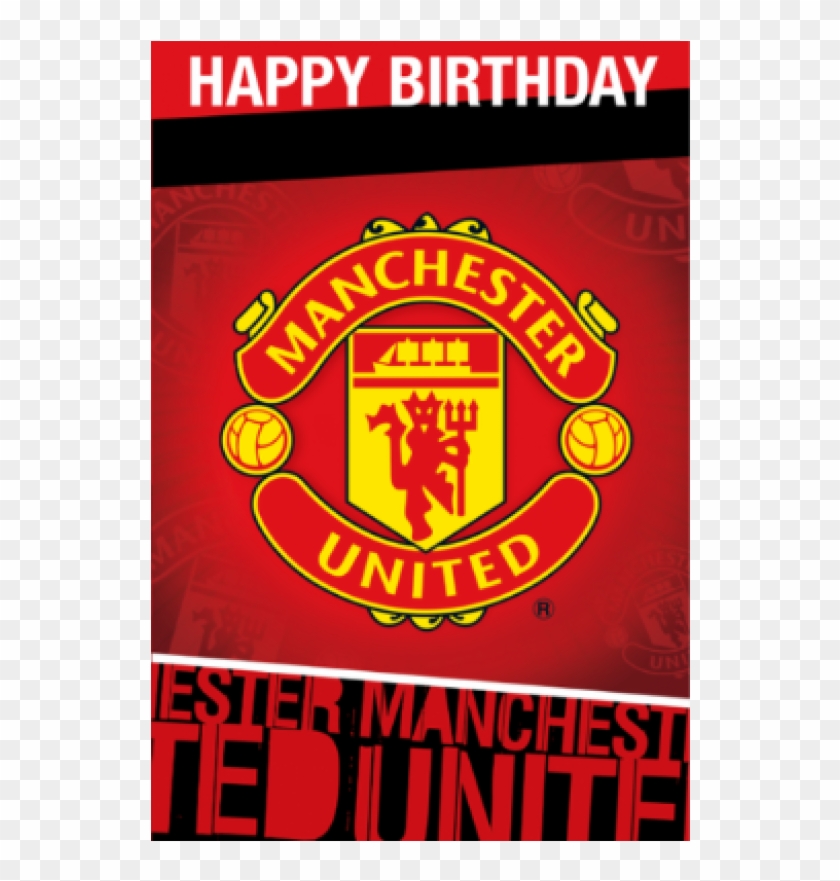 Manchester United Birthday Card Manchester United Birthday - Manchester United Birthday Card #452496